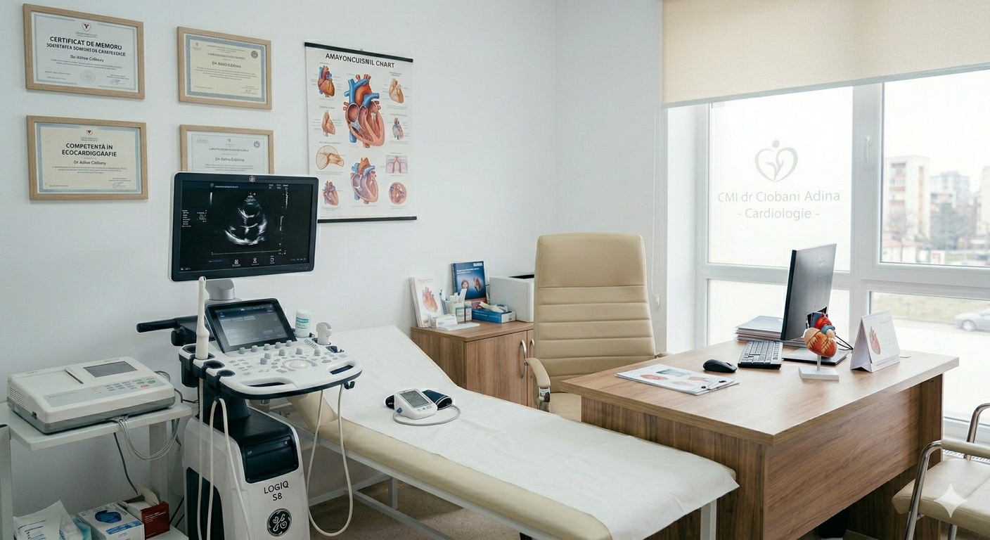 Cabinet cardiologie CMI dr Ciobanu Adina